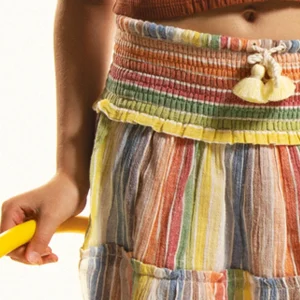 Jupe fille - Multicolor- Brasilito