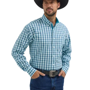 Chemise George Strait Carreauté Retro - Homme