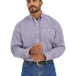 Chemise George Strait Amethyst Checks - Homme