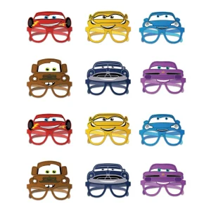 12 Lunettes Fantaisie Déguisement Anniversaire Cars
