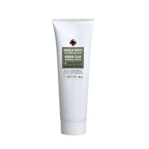 Tube de pâte d'argile verte externe
