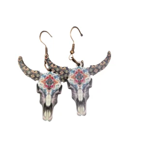 Boucles d'oreilles Longhorn Totem
