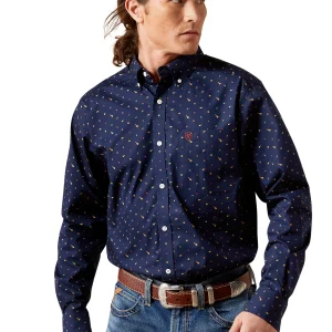 Chemise Beaux Navy Wrinkle Free - Homme