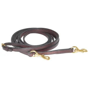 Rênes Allemandes en Cuir avec Mousquetons Nunn Finer