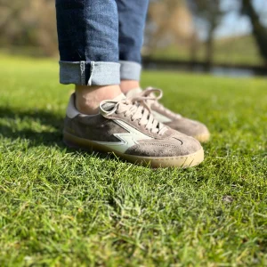 CL006 OFF WHITE/ WASHED SUEDE