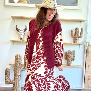 Robe Santa Fe Bordeaux