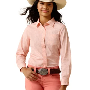 Chemise Kirby Tropical Peach Geo - Fille