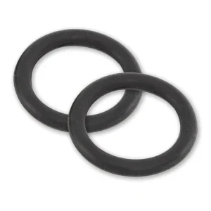 Anneaux pour étriers Peacock Noir