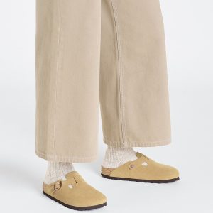 Birkenstock - Boston Latte Cream