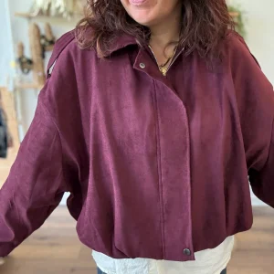 Veste Joy Bordeaux