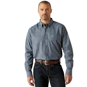 Chemise Western Trent Chambray - Homme