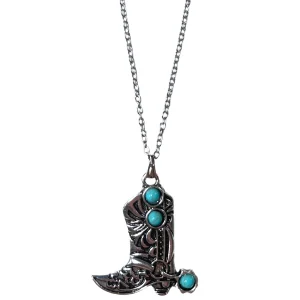 Collier à grosse botte western