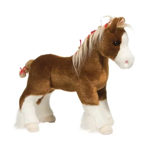 Peluche Samson le Clydesdale 11"