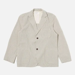 Two Button Jacket Derby Stripe