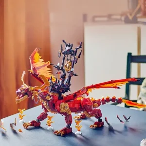 Blocs de Construction Dragon Articulé