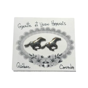 Boucles d'oreilles Cheval au galop