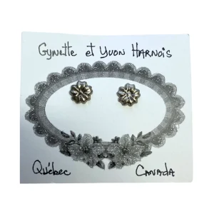 Boucles d'oreilles petites fleurs