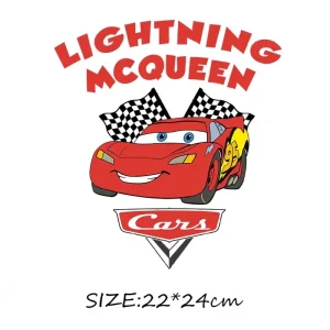 Ecusson Thermocollant Cars - Lightning McQueen