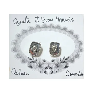 Boucles d'oreille chapeau western