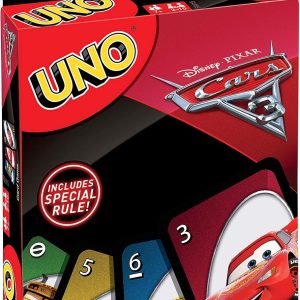 Jeu de Cartes Uno Cars 3