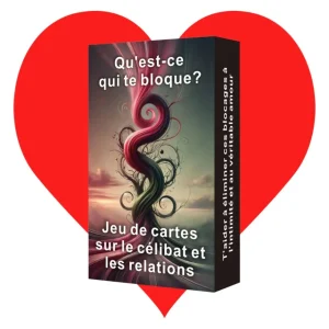 Jeux de carte divinatoire Celibat et relations