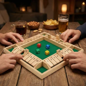 Jouet Shut The Box 4 Joueurs
