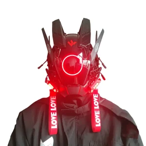 Masque Cyberpunk Techwear Futuriste