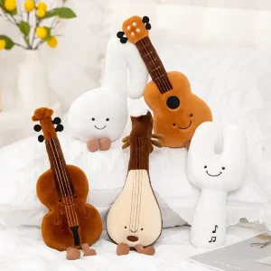 Peluche Instrument de musique 30cm