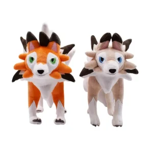Peluche Pokemon Lougaroc Nuit Jour