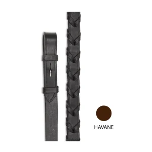 Rênes Classique Velocity Gara Lacées (Havane)