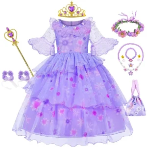 Robe Pourpre Princesse Isabella