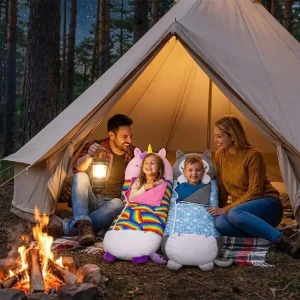 Sac de couchage dessin animé pour enfants