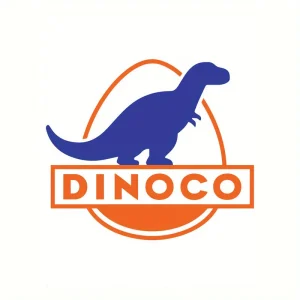 Sticker Cars Logo Dinoco