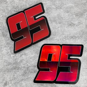 Sticker Cars Numéro 95 de Flash McQueen